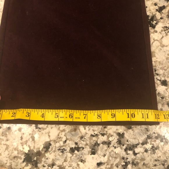 LAFAYETTE 148 MAROON MERCER CORD WIDE LEG FLARE PANTS - Picture 12 of 12